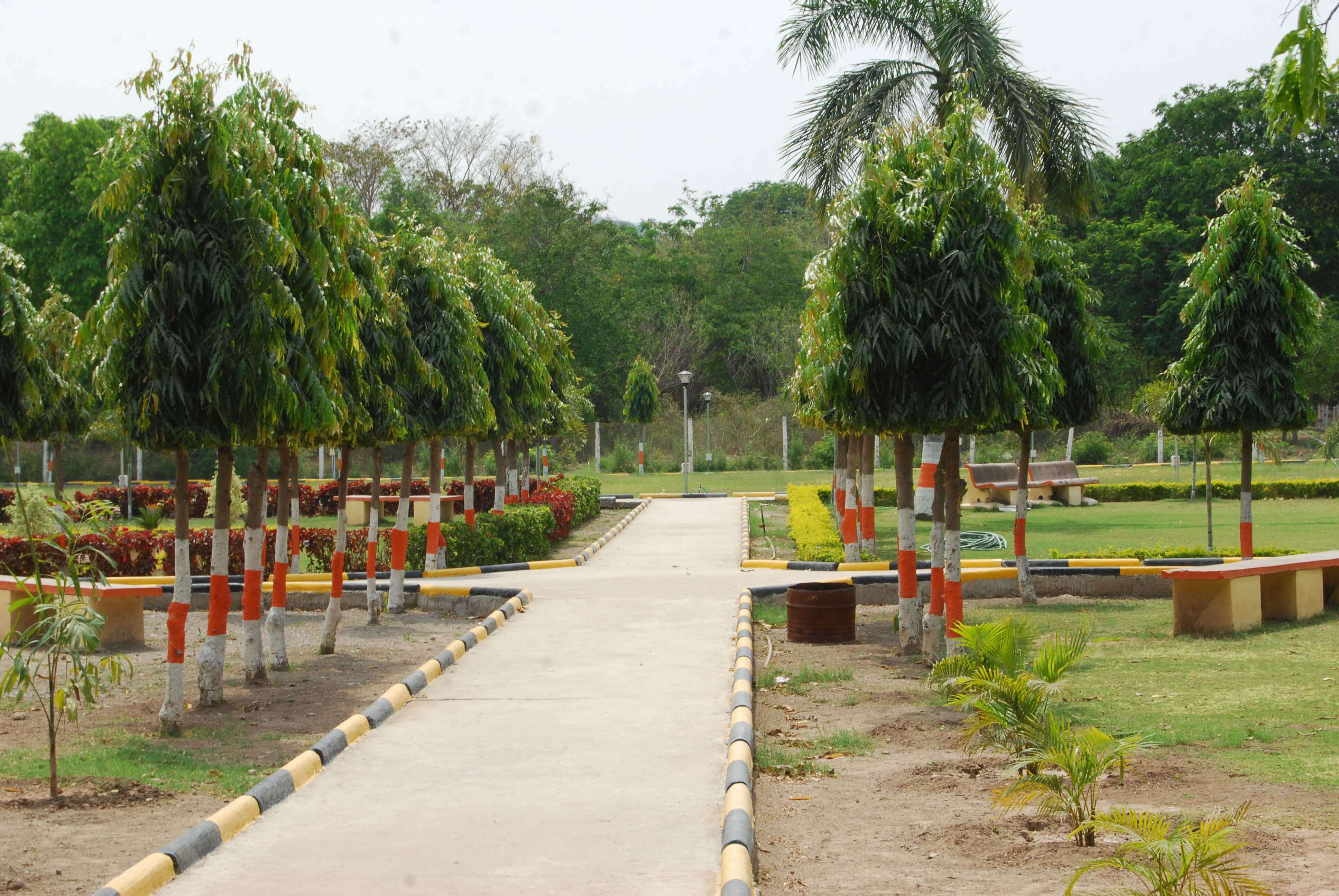 Children park at Devapur plant