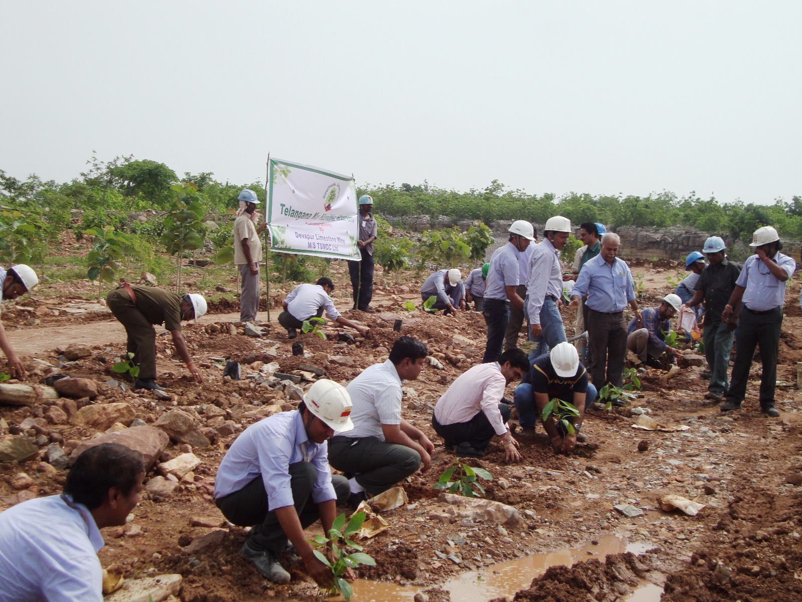 Children park at Devapur plant