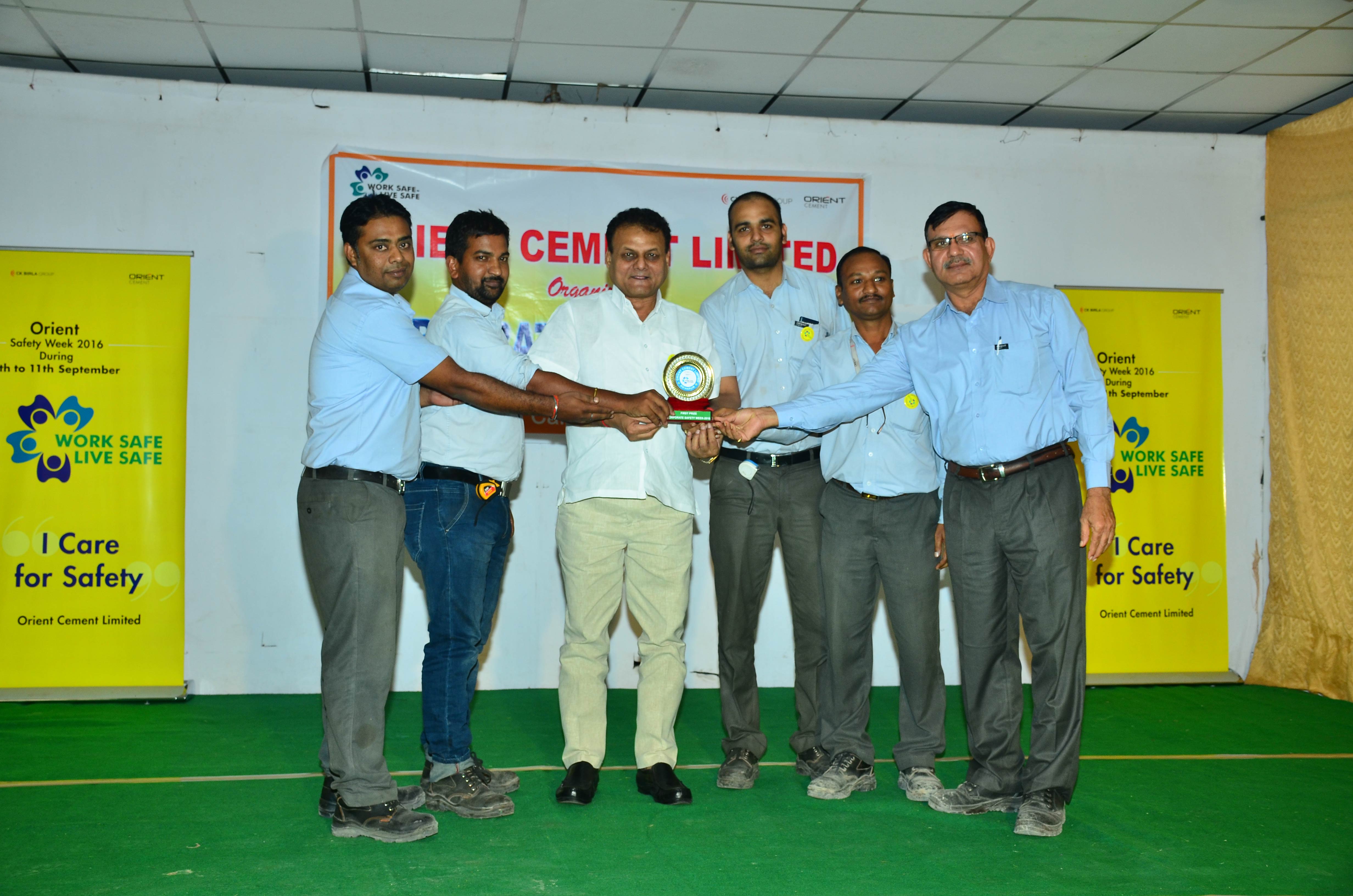 Best House Keeping Trophy at Chittapur
