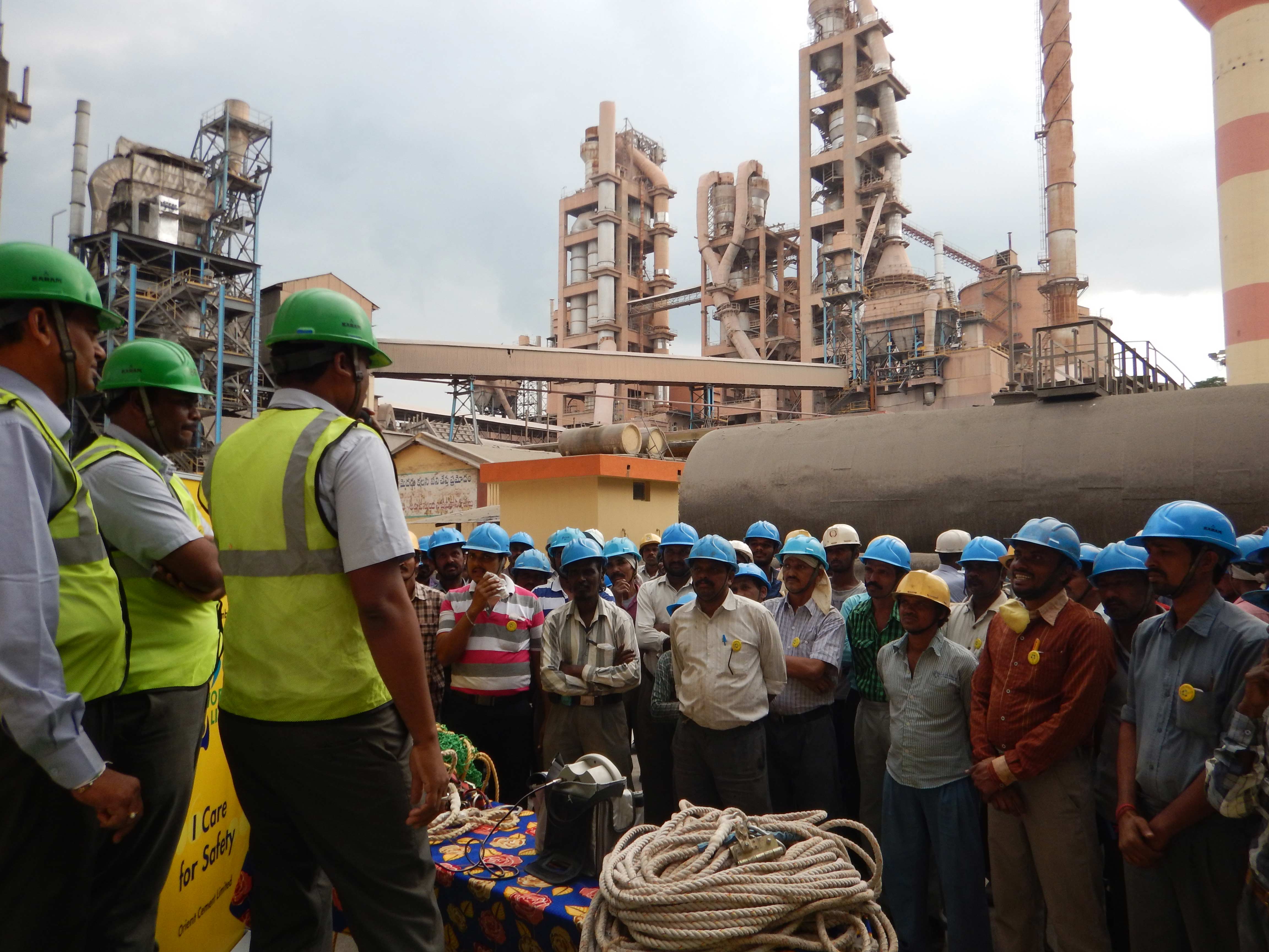 Children park at Devapur plant