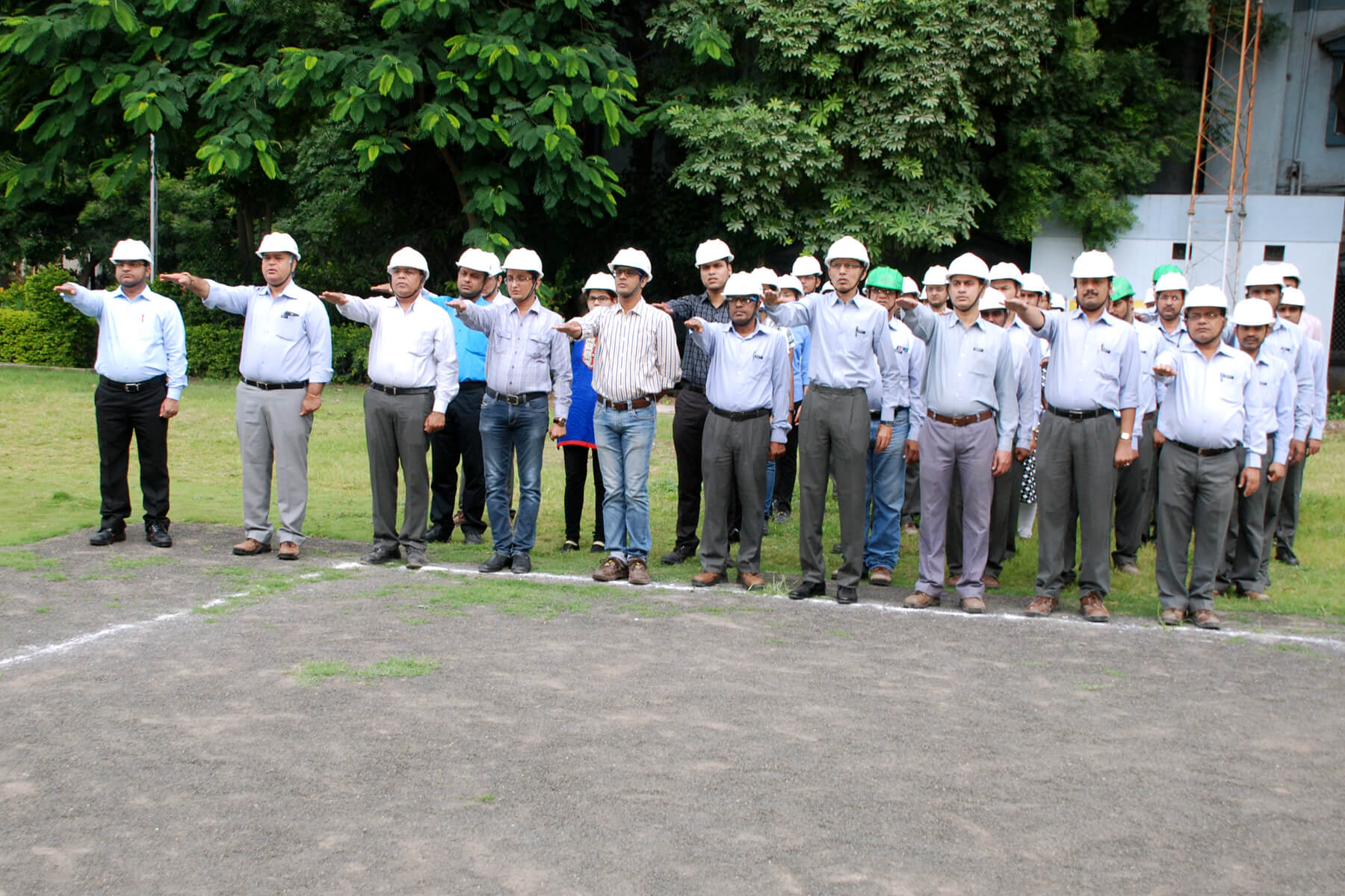 Children park at Devapur plant