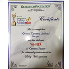 Greentech Safety Award 2019